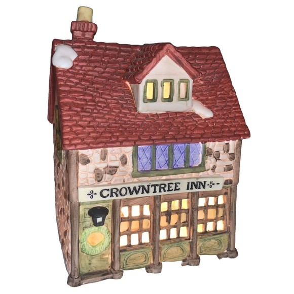 VTG 1984 Dept 56 Shops At Dickens' Village CROWNTREE IN Retired Christmas